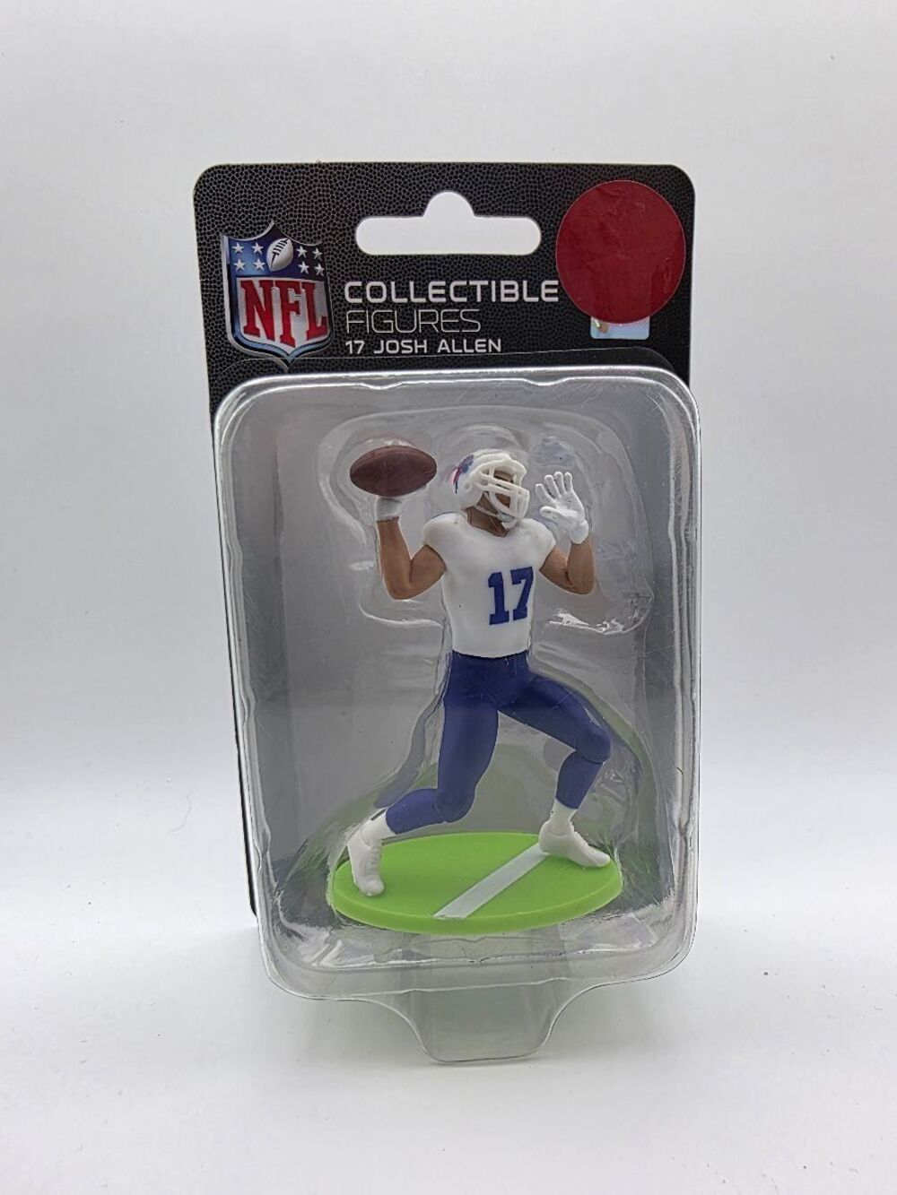 NFL Collectible Series 1 Mini Figure Josh Allen #17 Excite Blister Pack New